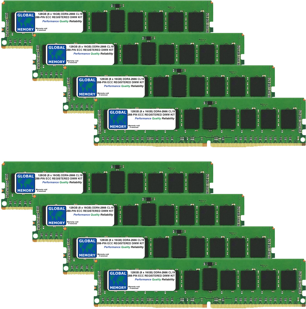 128GB (8 x 16GB) DDR4 2666MHz PC4-21300 288-PIN ECC REGISTERED DIMM (RDIMM) MEMORY RAM KIT FOR APPLE MAC PRO (2019) - Click Image to Close